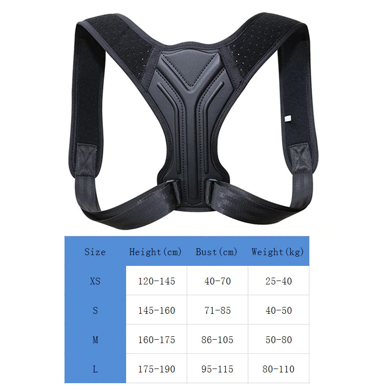 Adjustable Back Shoulder Posture Corrector