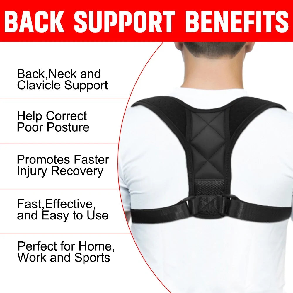 Adjustable Back Shoulder Posture Corrector